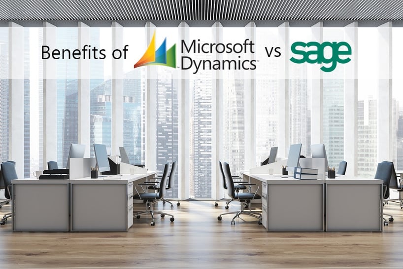 Benefits of Microsoft Dynamics vs. Sage