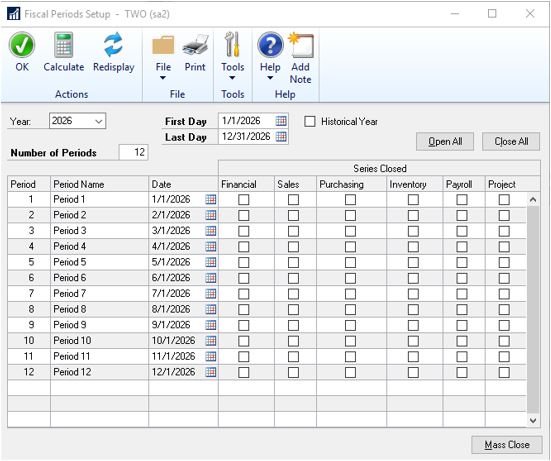 microsoft dynamics rms journal table